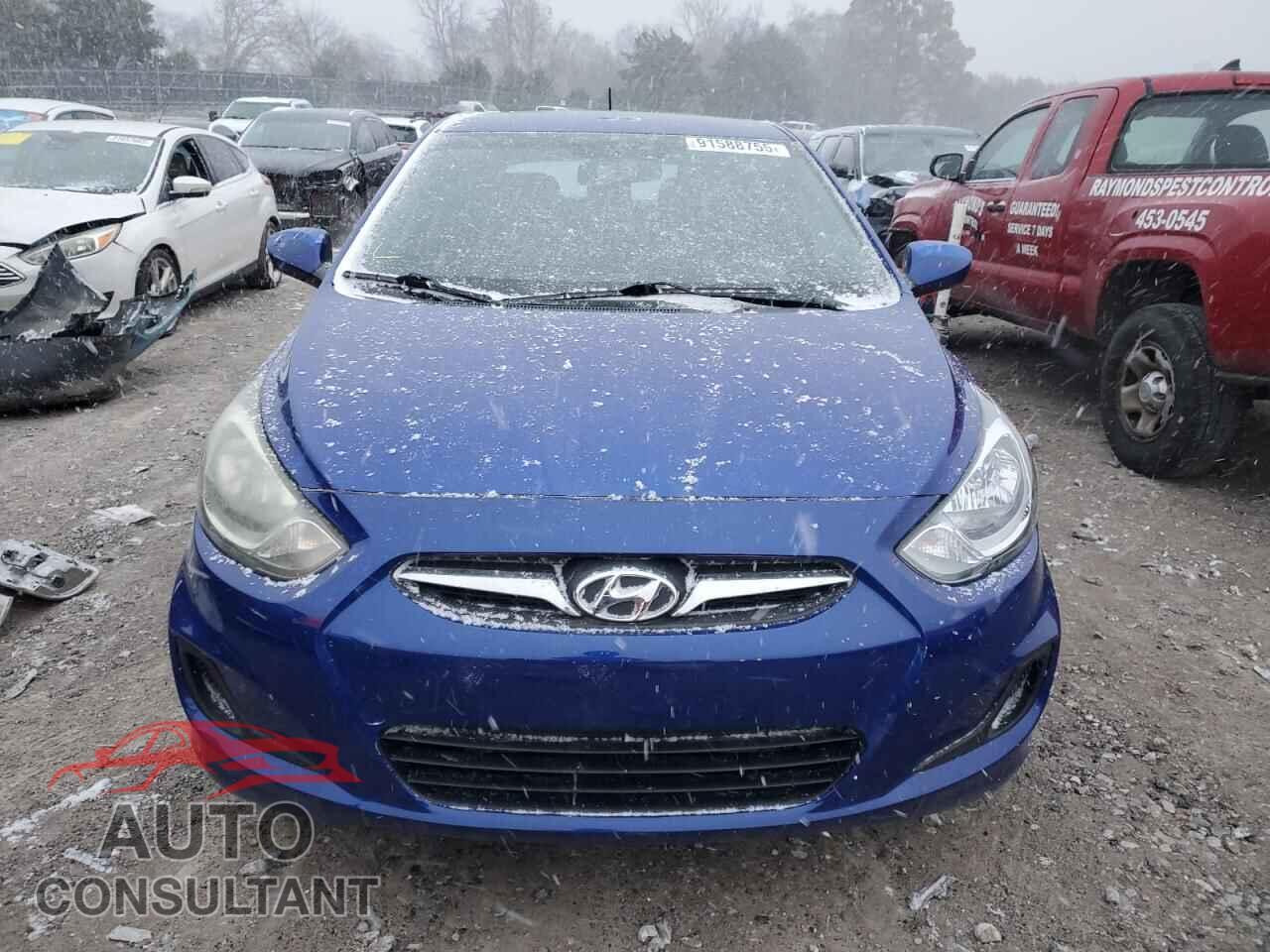 HYUNDAI ACCENT 2013 - KMHCT5AE9DU102578