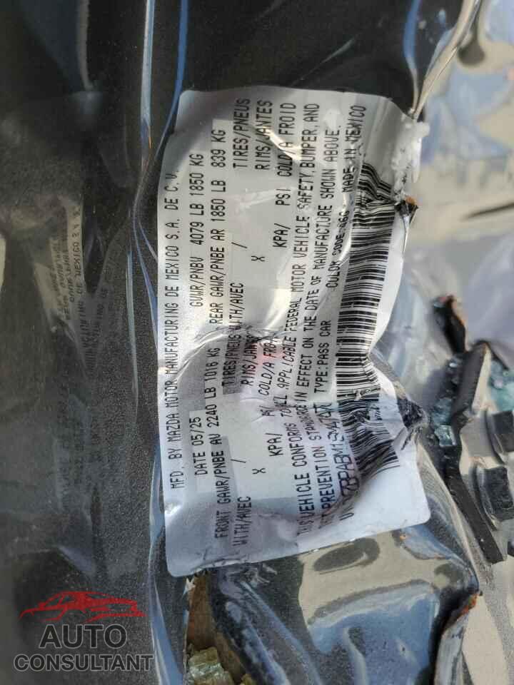 MAZDA 3 SELECT S 2025 - 3MZBPABM1SM474787