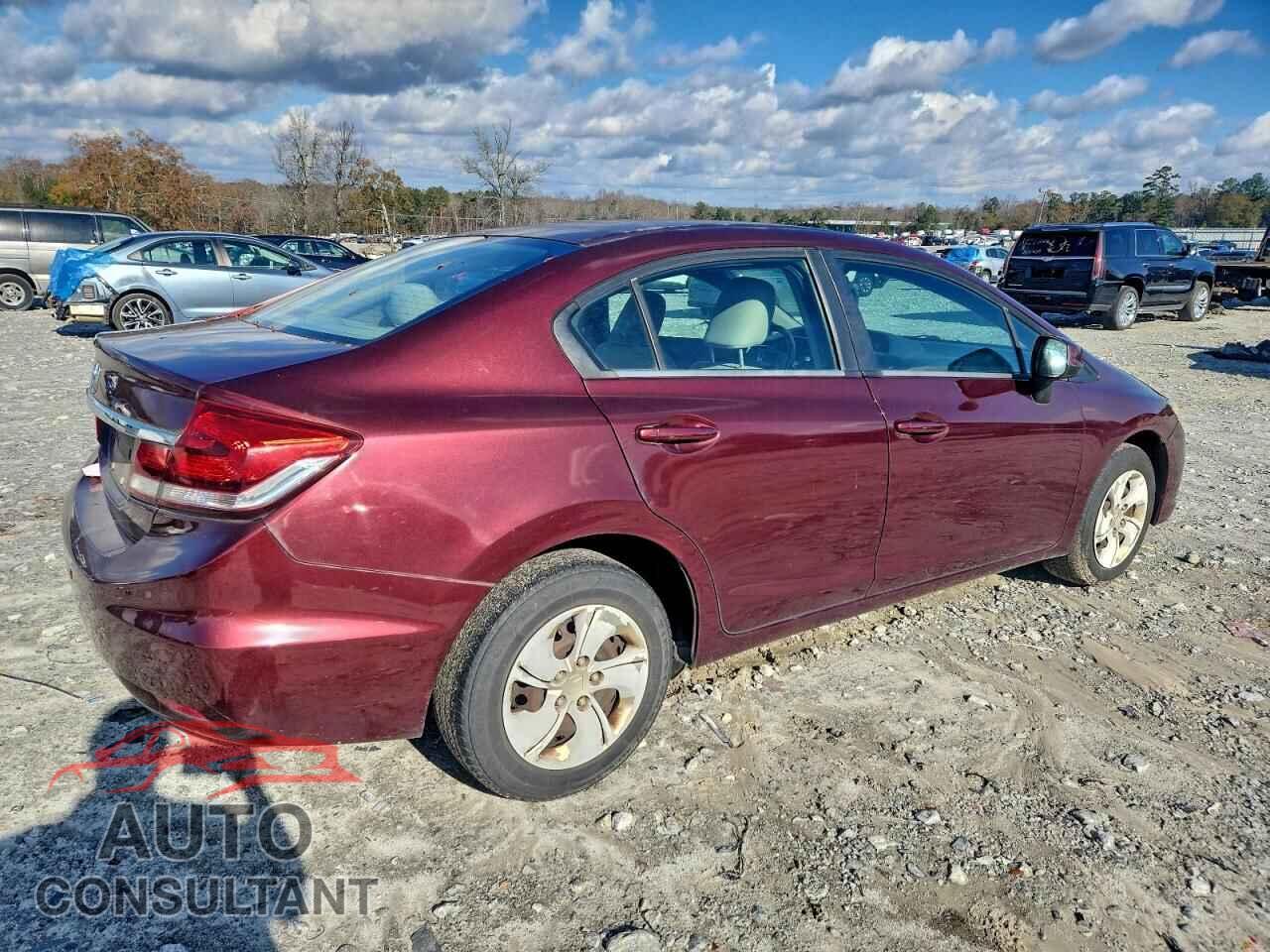 HONDA CIVIC 2013 - 19XFB2F55DE003055