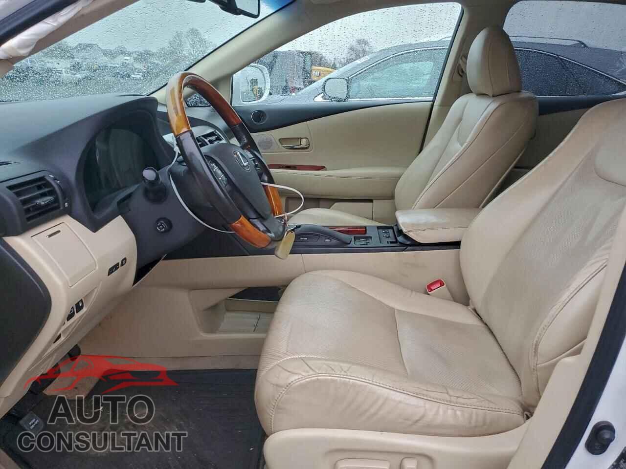LEXUS RX350 2010 - 2T2BK1BA5AC032962