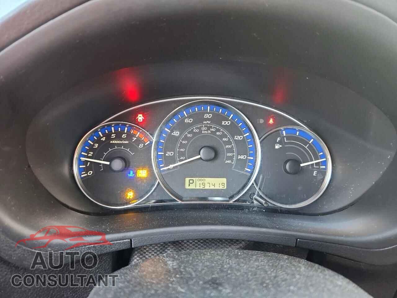SUBARU FORESTER 2011 - JF2SHABC2BH710103