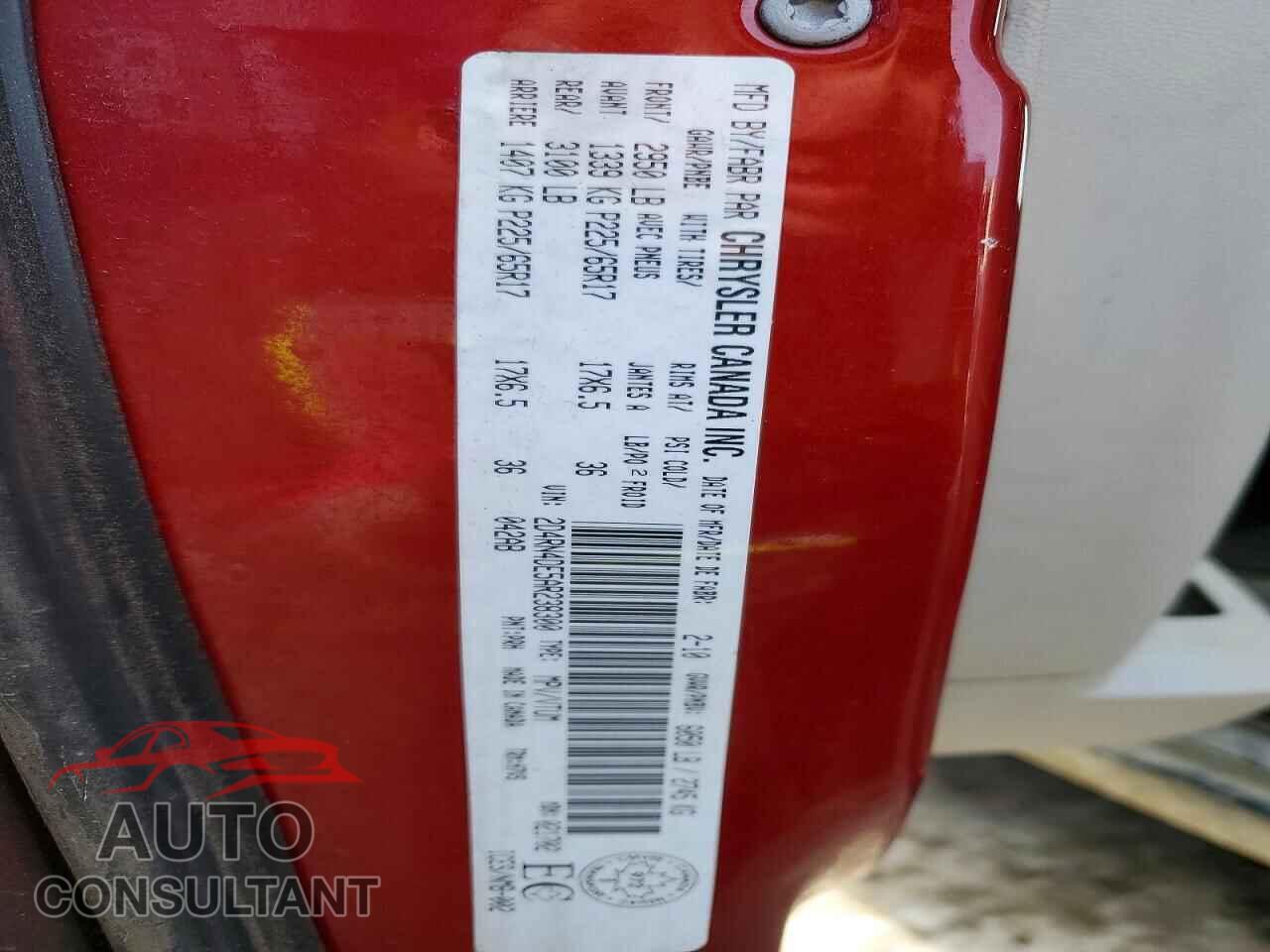 DODGE CARAVAN 2010 - 2D4RN4DE5AR238300