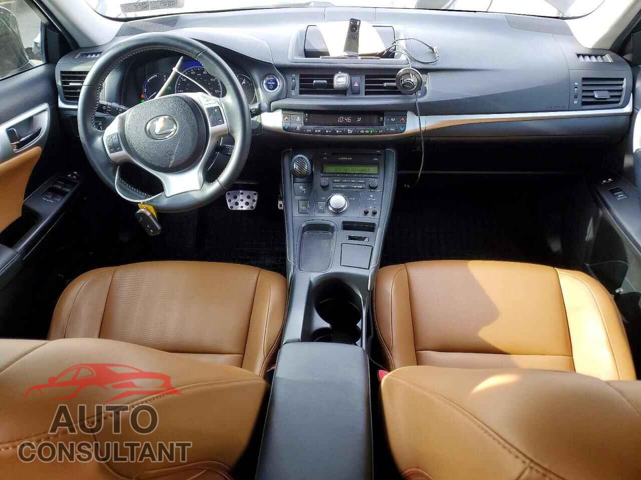 LEXUS CT 200 2012 - JTHKD5BH4C2109968