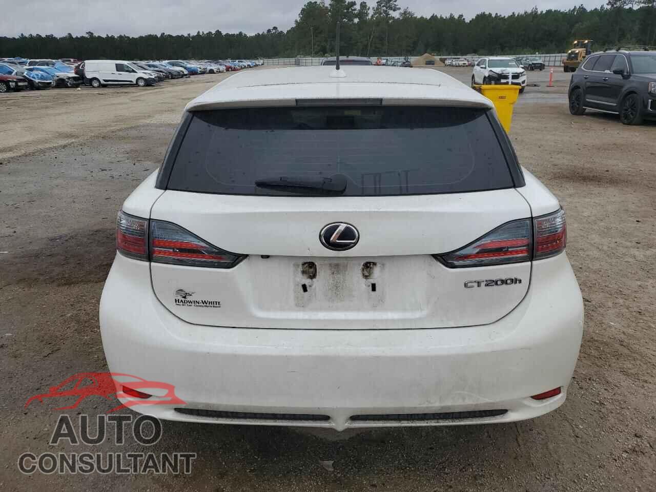 LEXUS CT 200 2012 - JTHKD5BH7C2113223