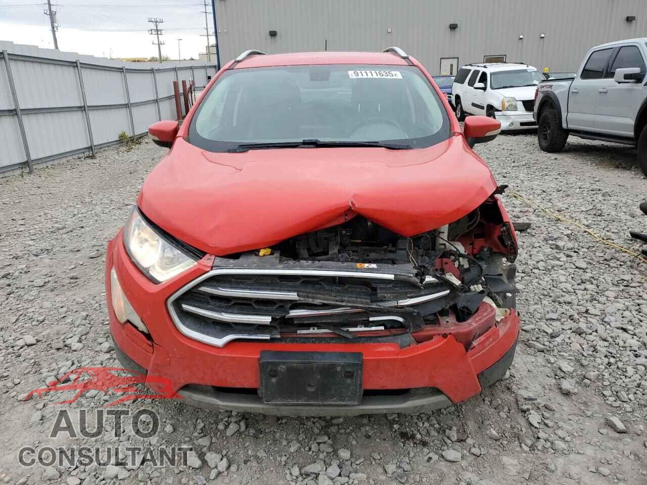 FORD ECOSPORT 2020 - MAJ6S3KL9LC350121