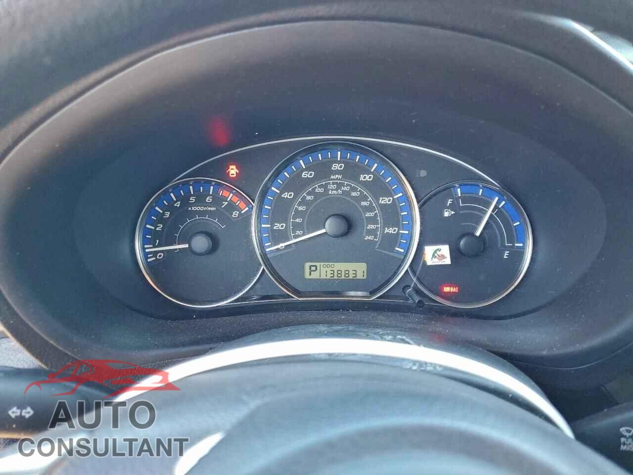 SUBARU FORESTER 2012 - JF2SHBDC2CH426474
