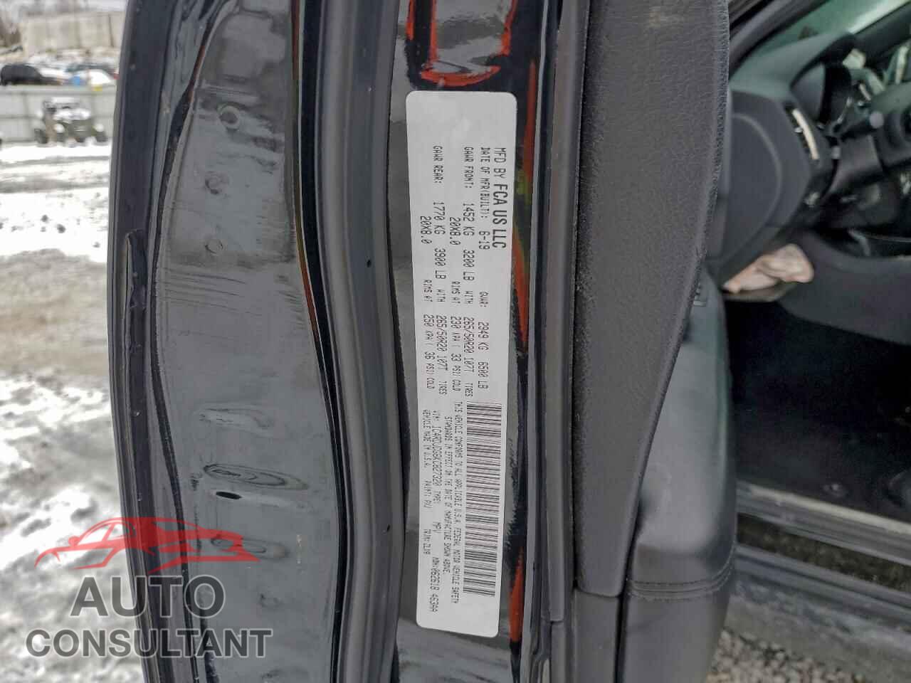 DODGE DURANGO 2019 - 1C4RDJDG6KC827320