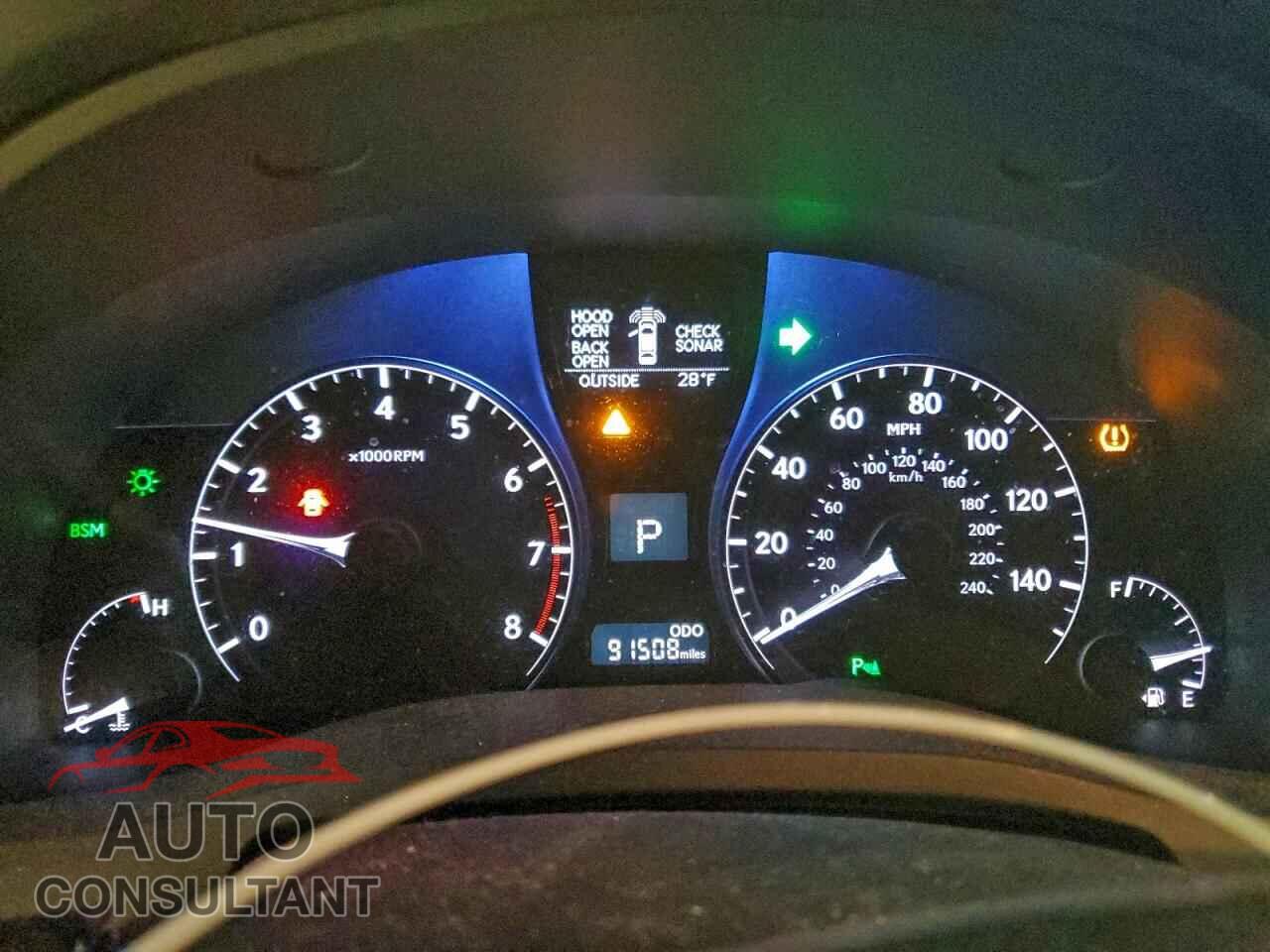 LEXUS RX350 2013 - 2T2BK1BA5DC209756