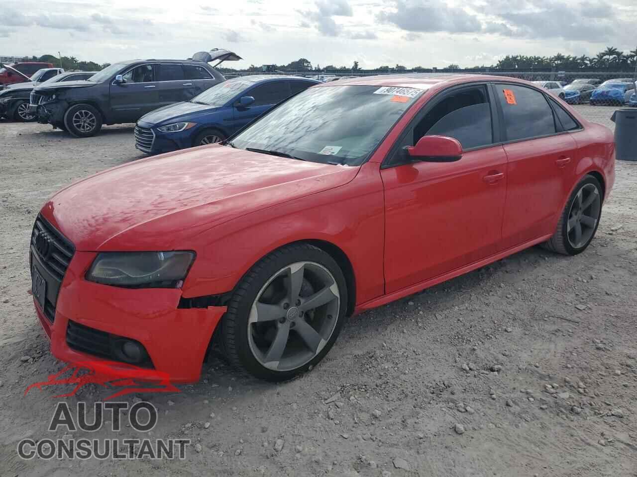 AUDI A4 2012 - WAUKFAFL1CA093413