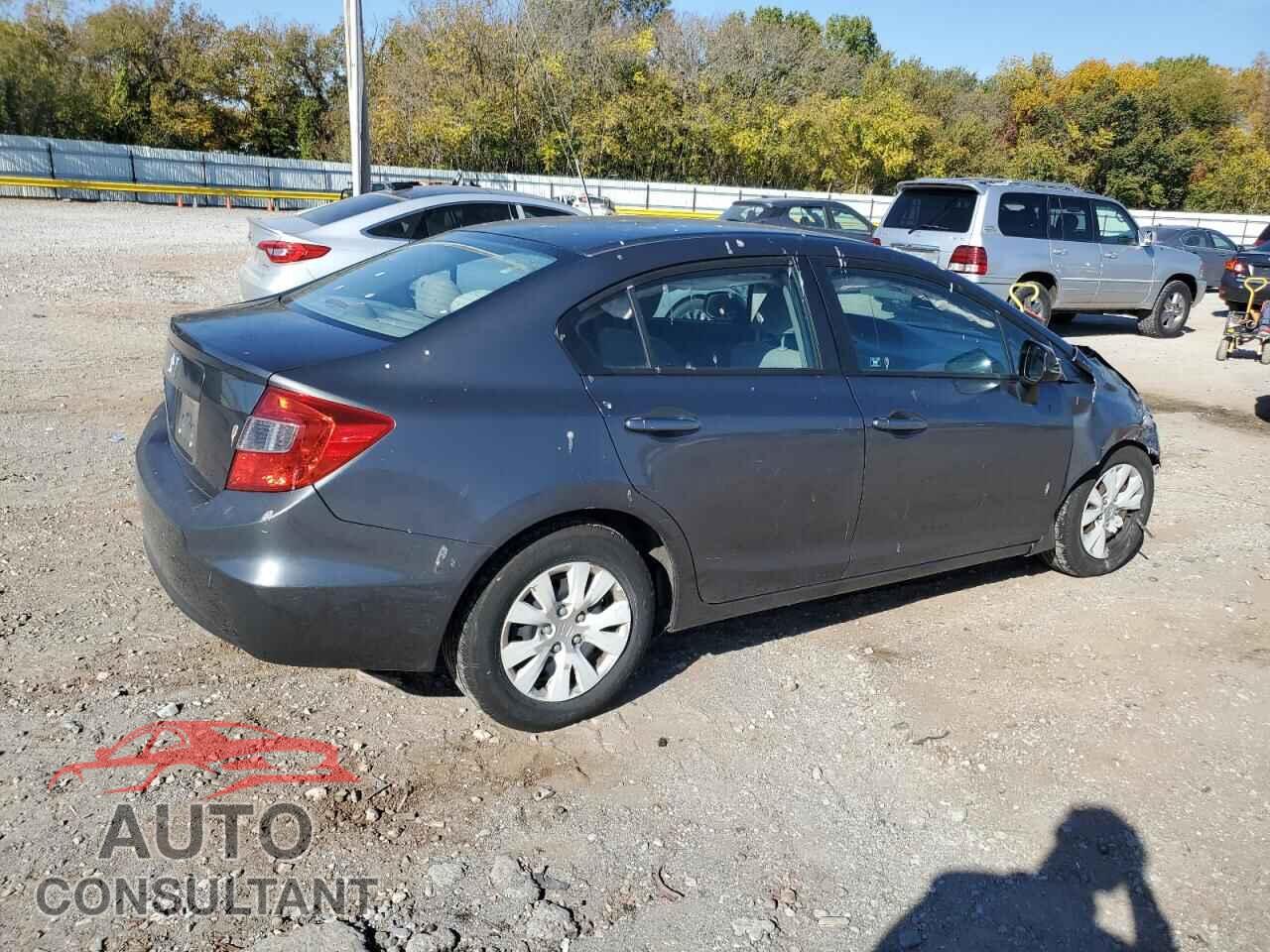 HONDA CIVIC 2012 - 2HGFB2F52CH600586