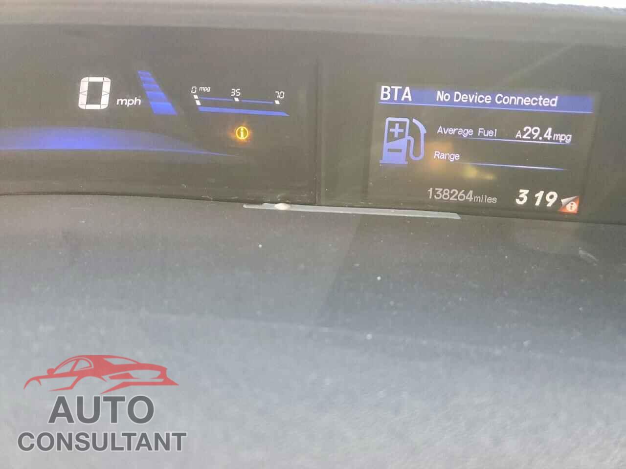 HONDA CIVIC 2013 - 19XFB2F55DE294432