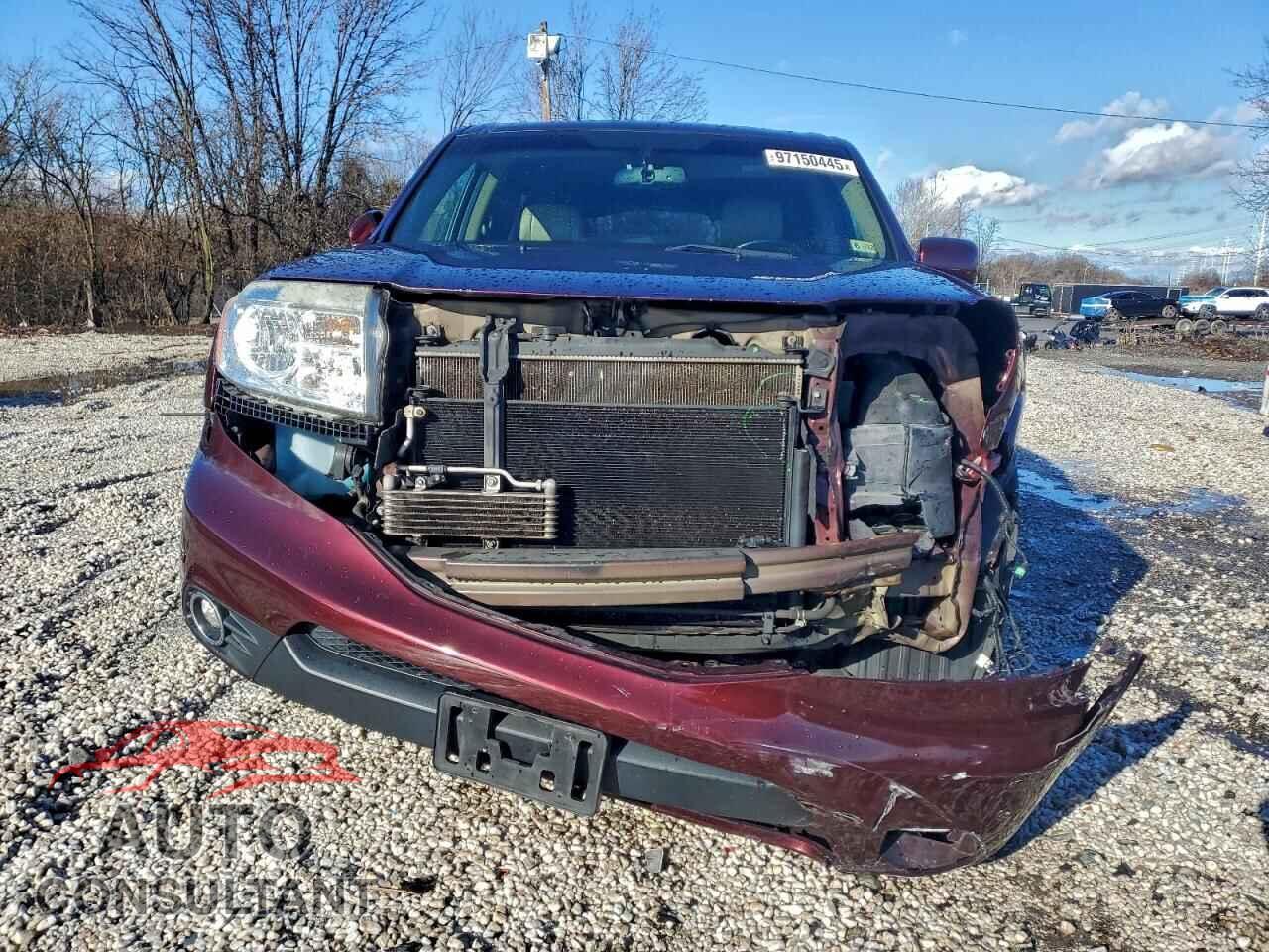 HONDA PILOT 2012 - 5FNYF4H99CB025321