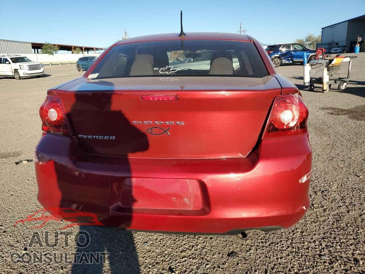 DODGE AVENGER 2011 - 1B3BD1FB2BN564932