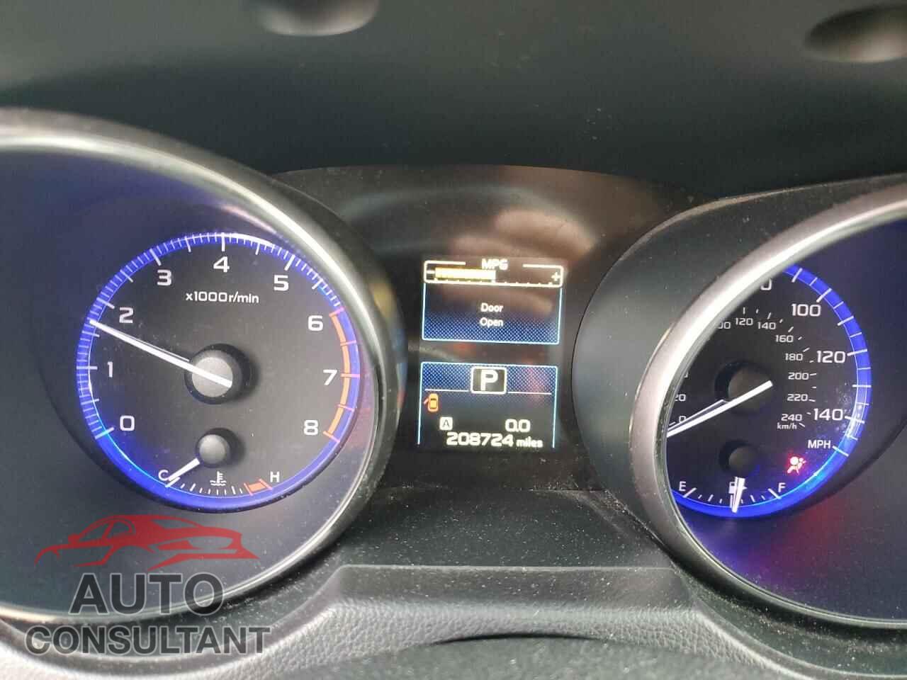 SUBARU OUTBACK 2016 - 4S4BSBLC1G3265678