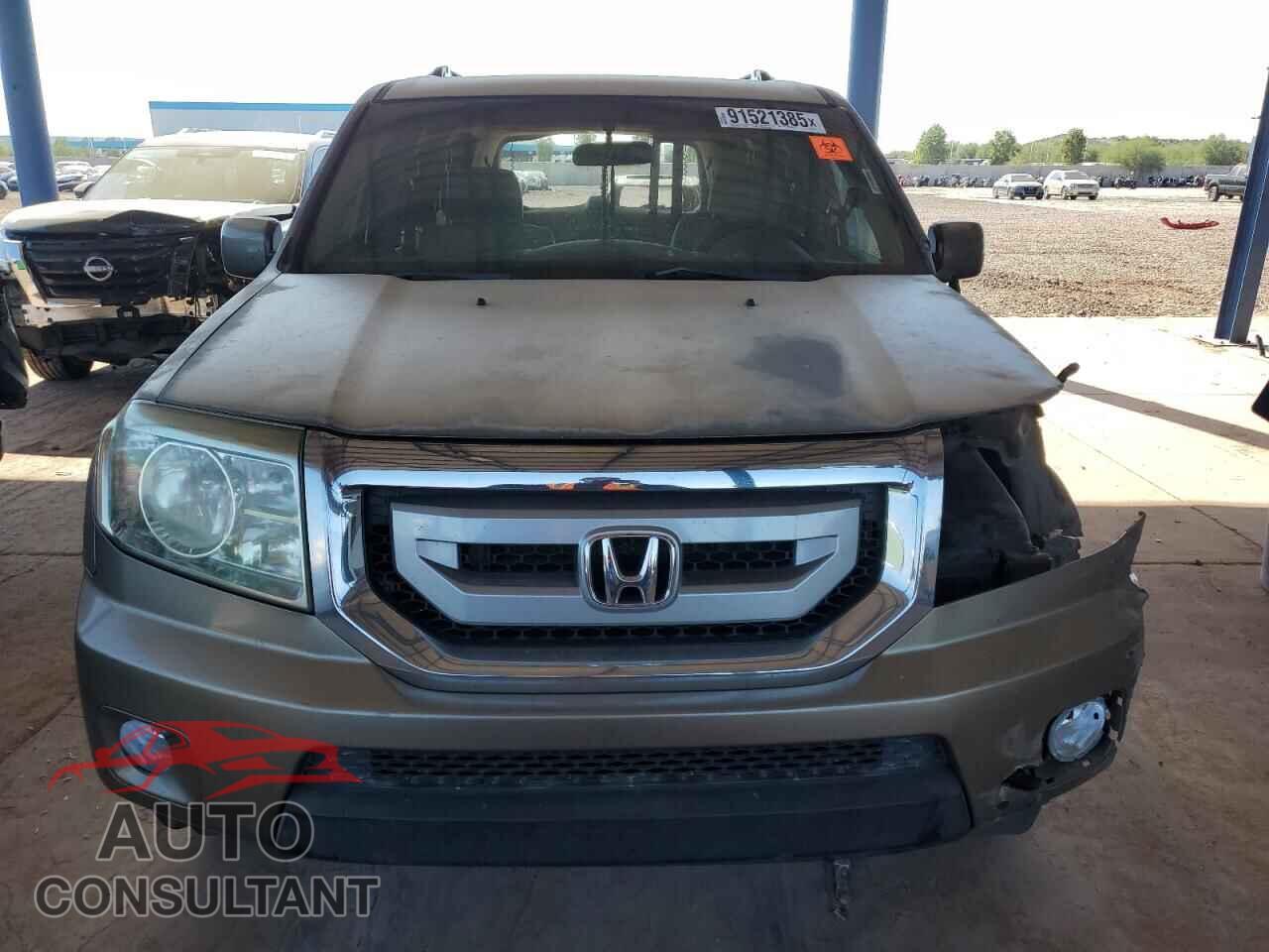 HONDA PILOT 2011 - 5FNYF3H46BB050531
