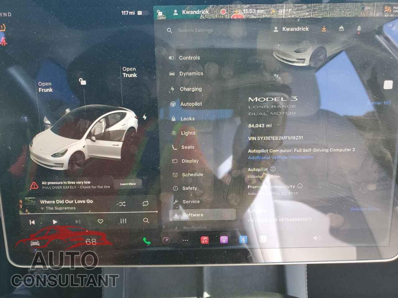 TESLA MODEL 3 2021 - 5YJ3E1EB2MF919231