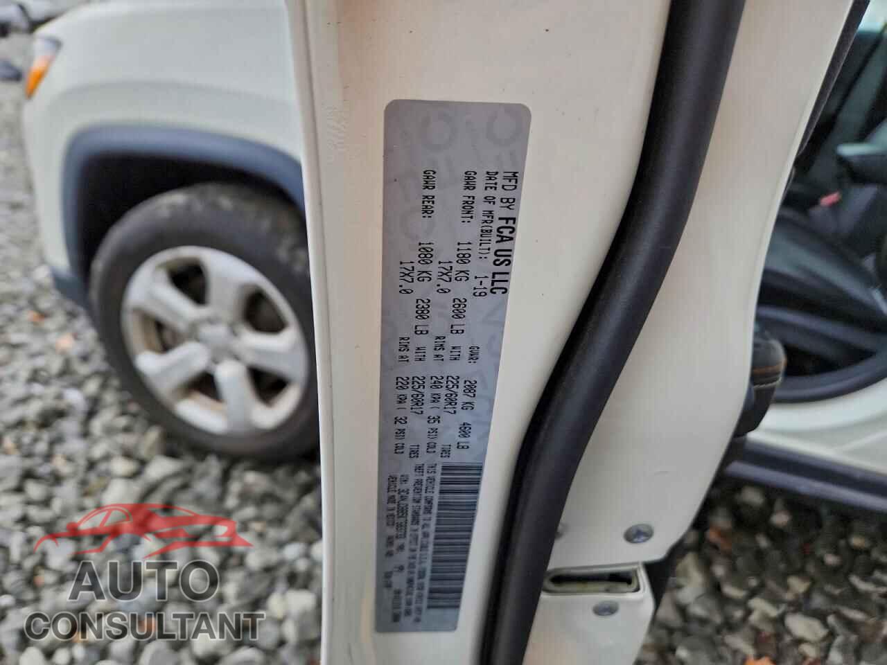 JEEP COMPASS 2019 - 3C4NJDBB5KT683733