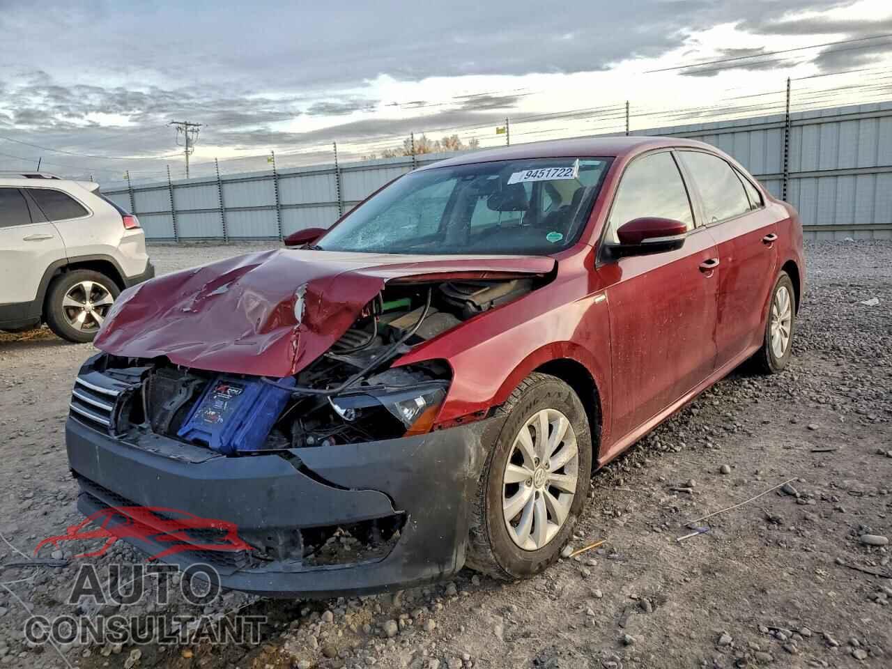 VOLKSWAGEN PASSAT 2015 - 1VWAT7A35FC039068