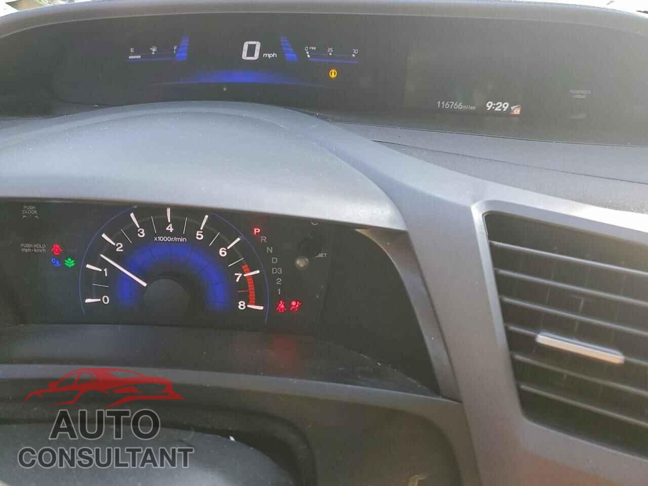 HONDA CIVIC 2012 - 19XFB2F5XCE033862