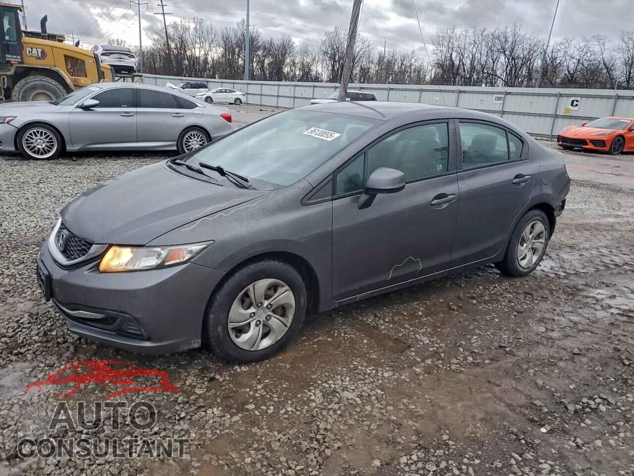 HONDA CIVIC 2013 - 2HGFB2F59DH574652