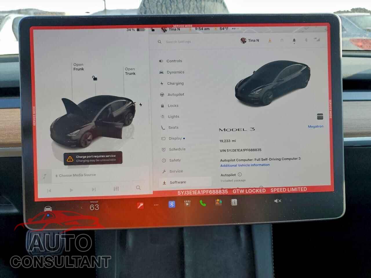 TESLA MODEL 3 2023 - 5YJ3E1EA1PF688835