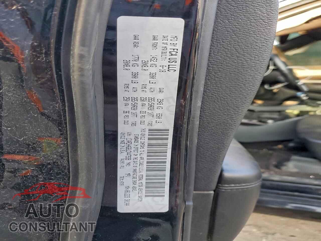 DODGE DURANGO 2018 - 1C4RDHAG8JC447939