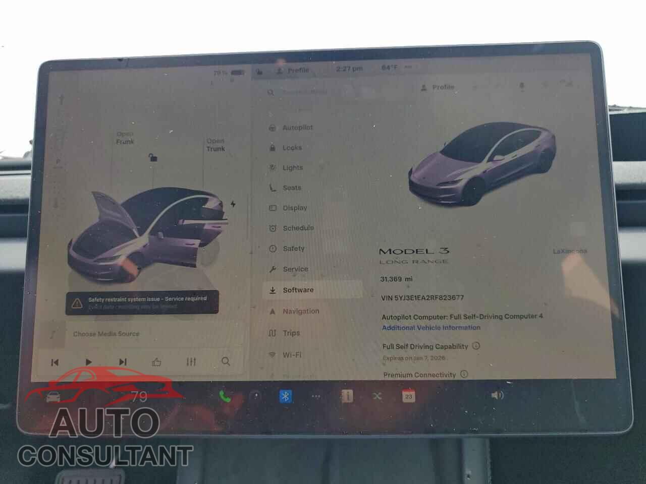 TESLA MODEL 3 2024 - 5YJ3E1EA2RF823677