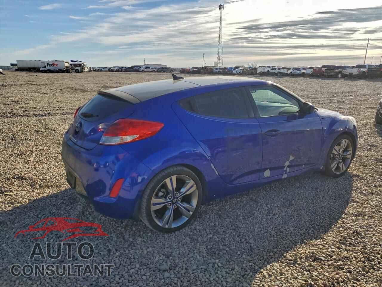 HYUNDAI VELOSTER 2012 - KMHTC6AD1CU076988