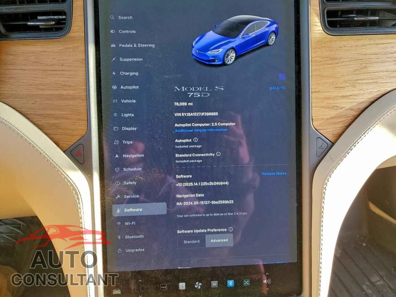 TESLA MODEL S 2018 - 5YJSA1E27JF296885