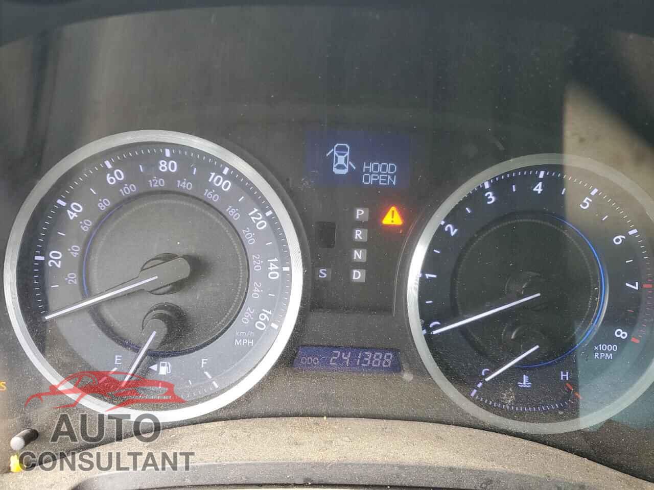 LEXUS IS 2012 - JTHBF5C24C5161250