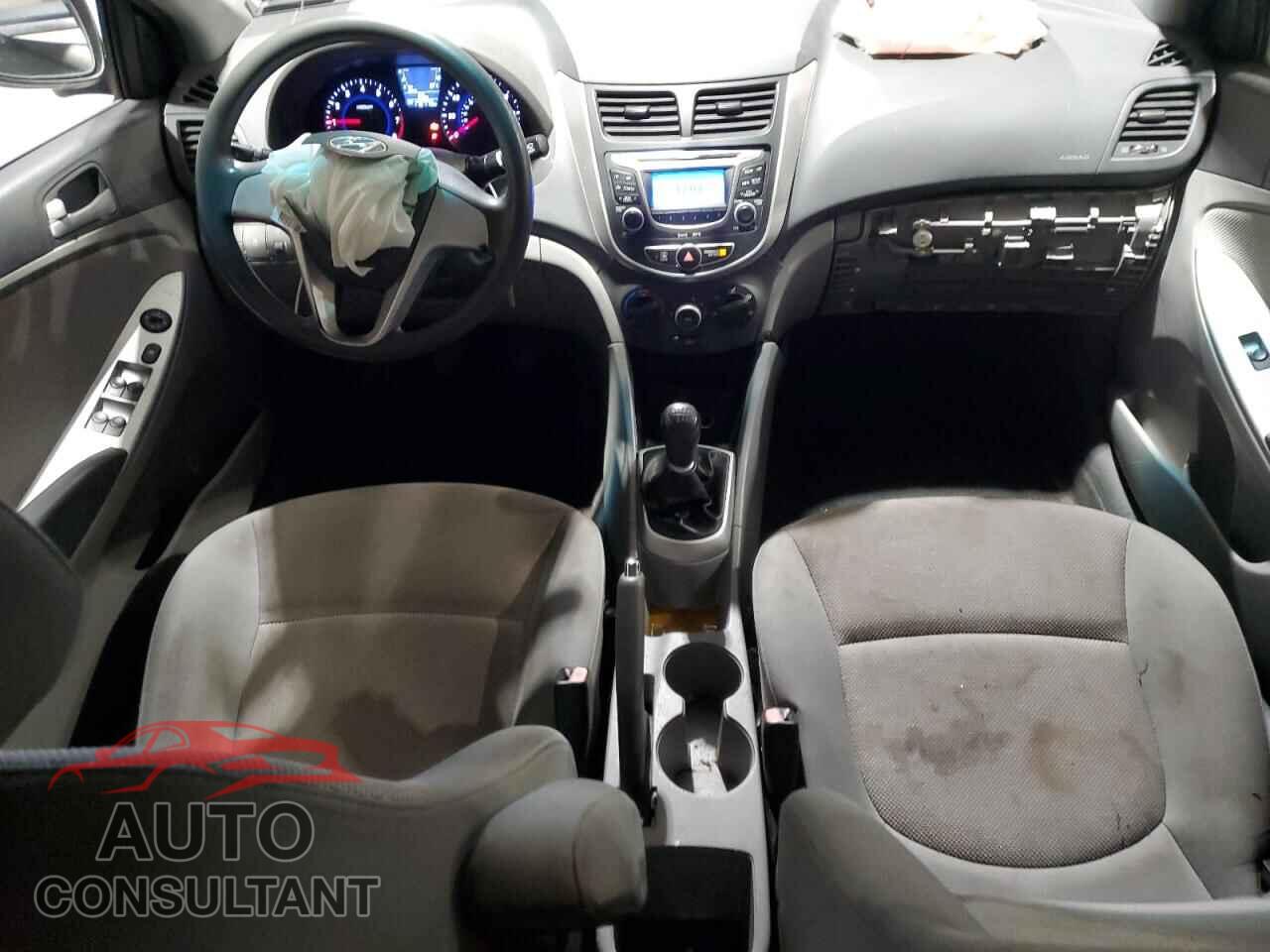 HYUNDAI ACCENT 2012 - KMHCT4AE4CU181201