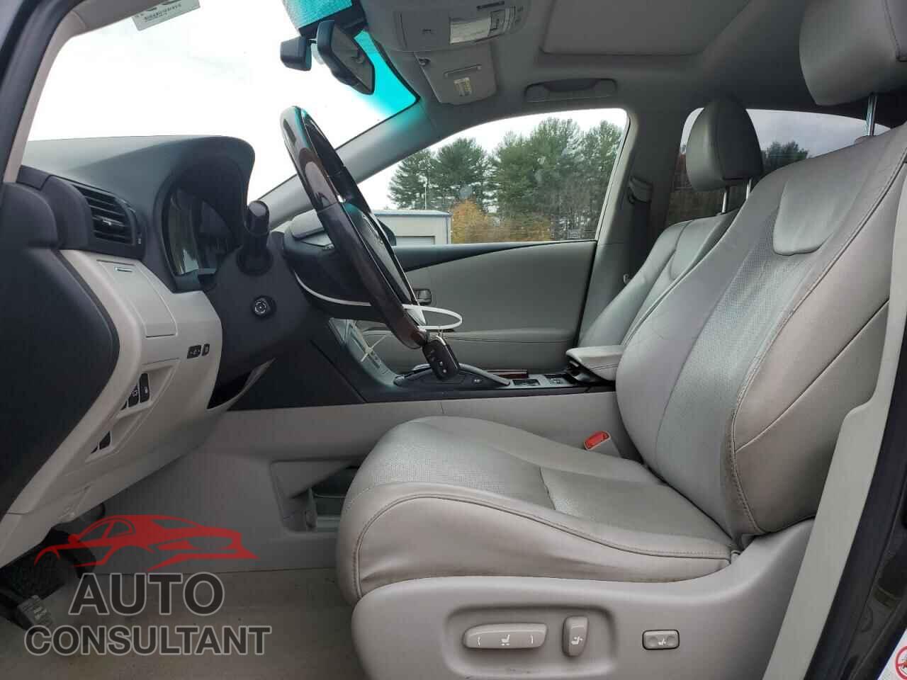 LEXUS RX350 2011 - 2T2BK1BA5BC100212