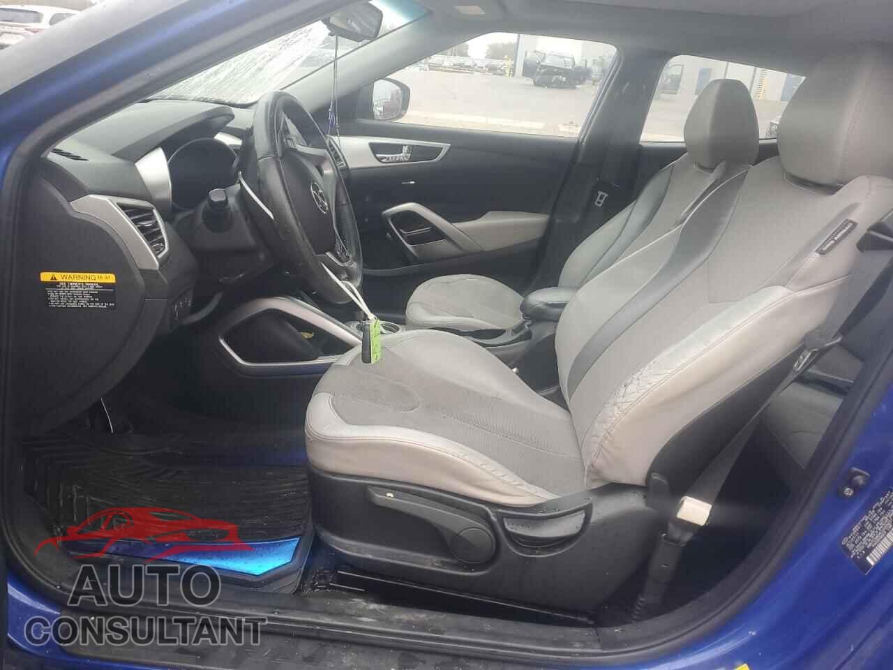 HYUNDAI VELOSTER 2012 - KMHTC6AD4CU035657