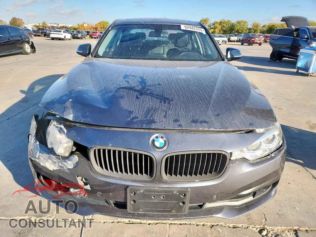 BMW 3 SERIES 2016 - WBA8E1G53GNU11446