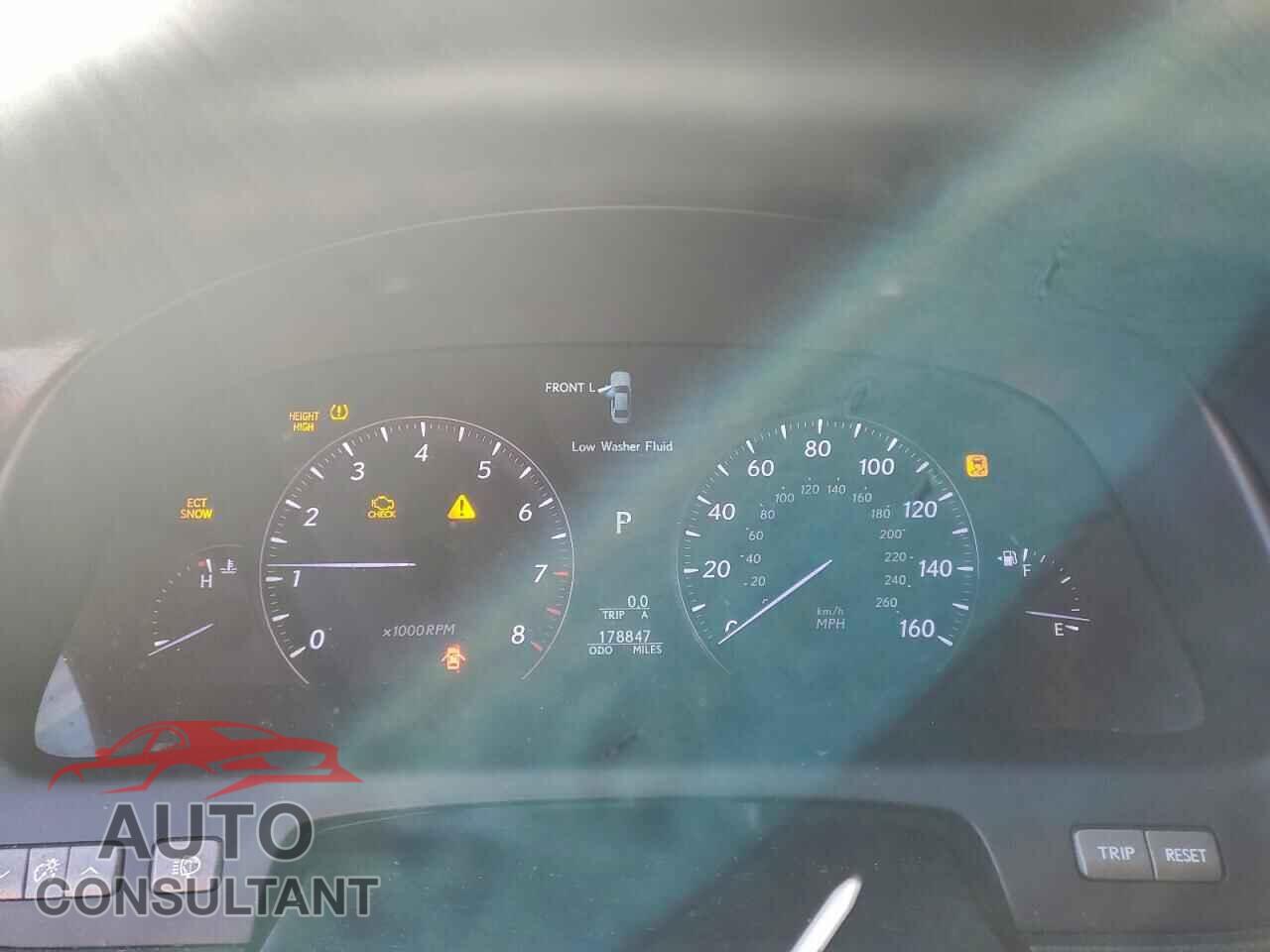 LEXUS LS460 2010 - JTHBL5EF5A5097242