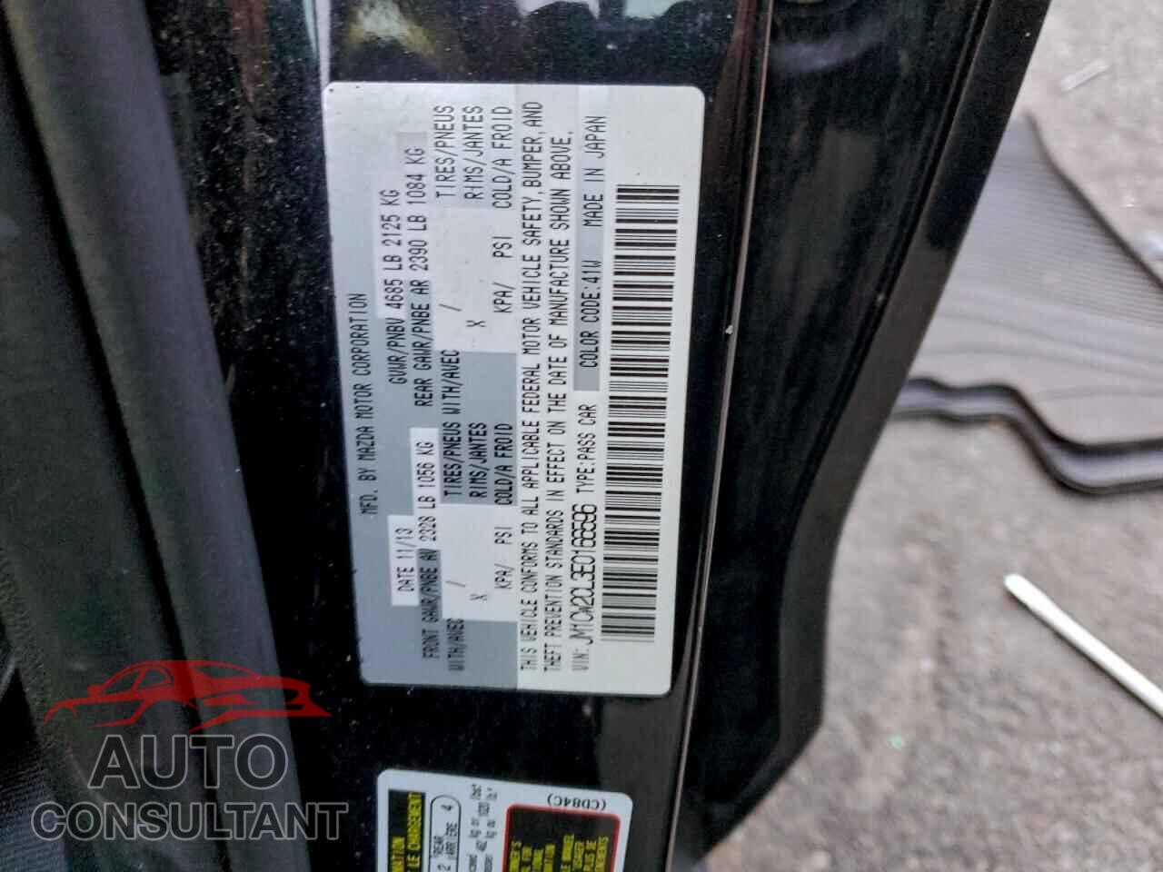 MAZDA 5 2014 - JM1CW2CL3E0166596