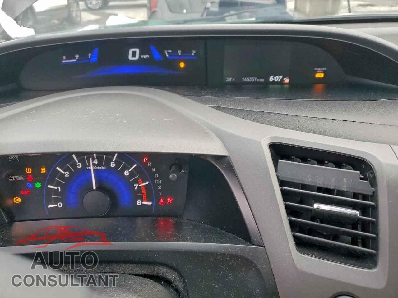 HONDA CIVIC 2012 - 19XFB2F93CE044690