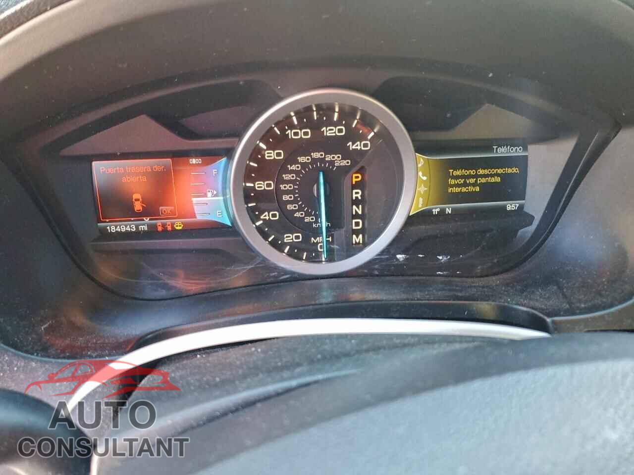 FORD EXPLORER 2012 - 1FMHK8D89CGA77761