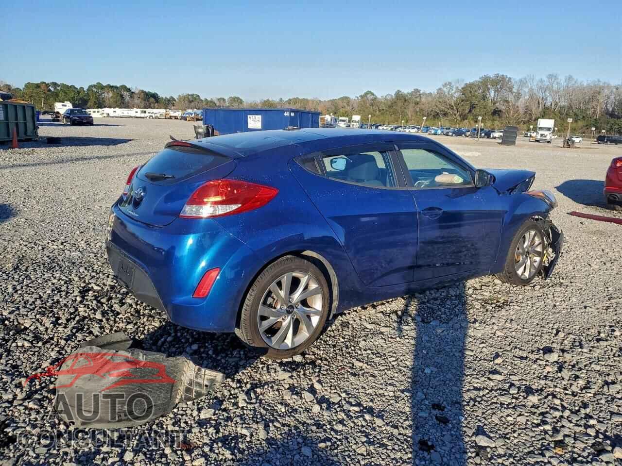 HYUNDAI VELOSTER 2017 - KMHTC6AD4HU307616