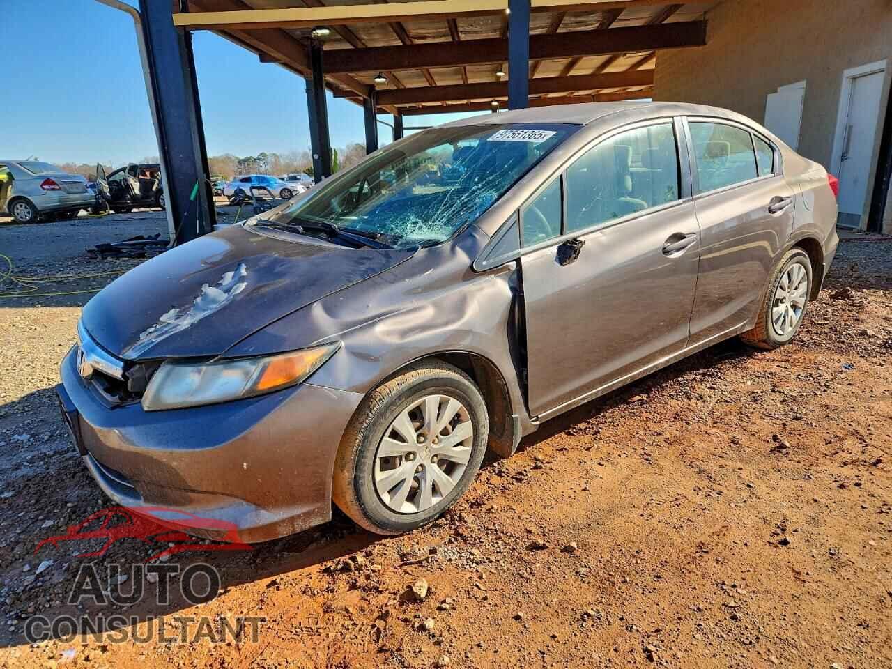 HONDA CIVIC 2012 - 2HGFB2F53CH529317
