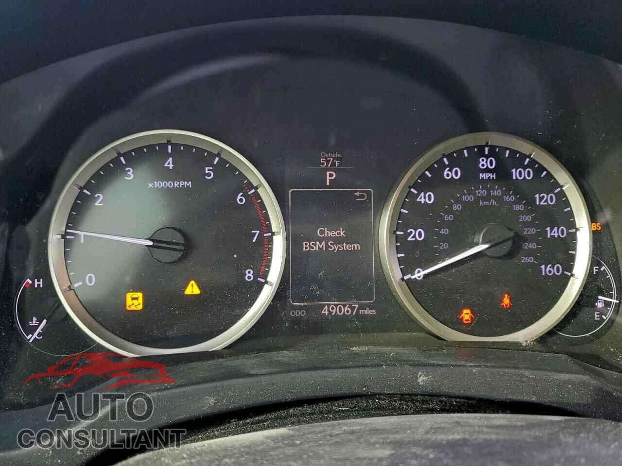 LEXUS IS 2016 - JTHBA1D27G5018501