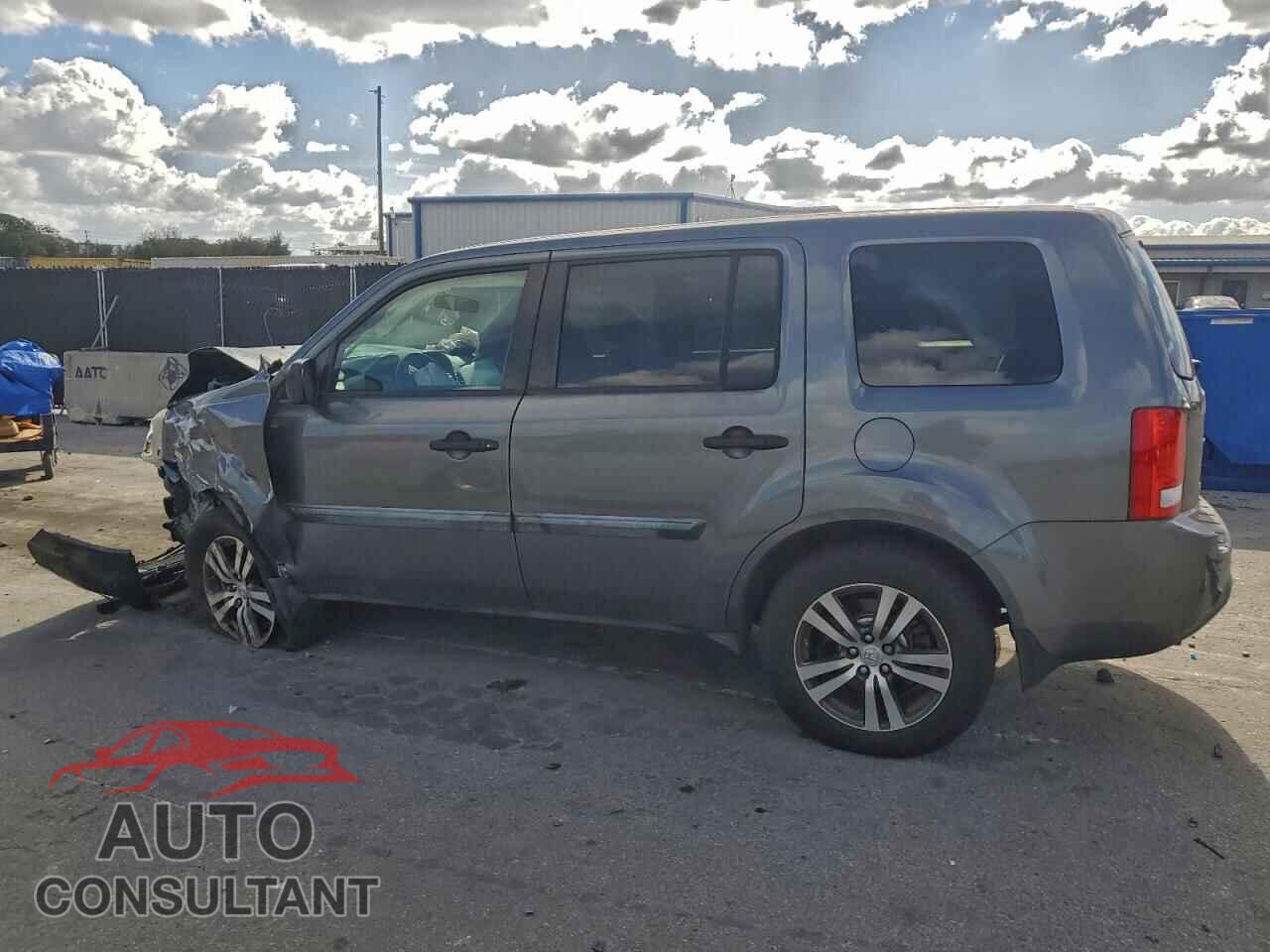 HONDA PILOT 2012 - 5FNYF4H23CB086067