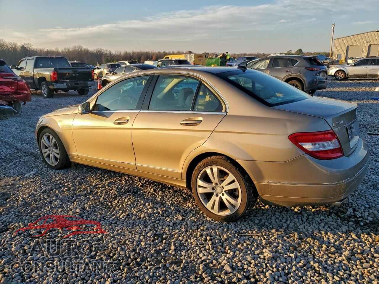MERCEDES-BENZ C-CLASS 2010 - WDDGF5EB8AR089548