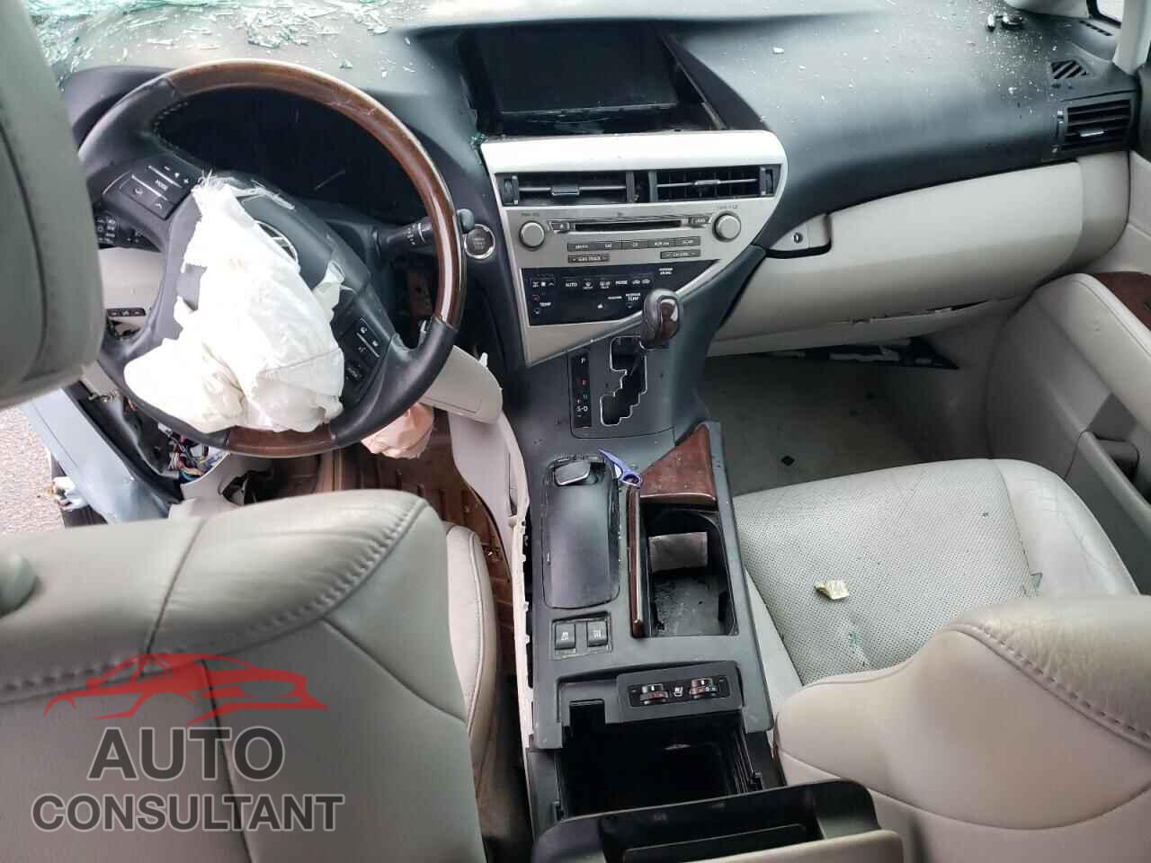 LEXUS RX350 2012 - 2T2BK1BA8CC131603