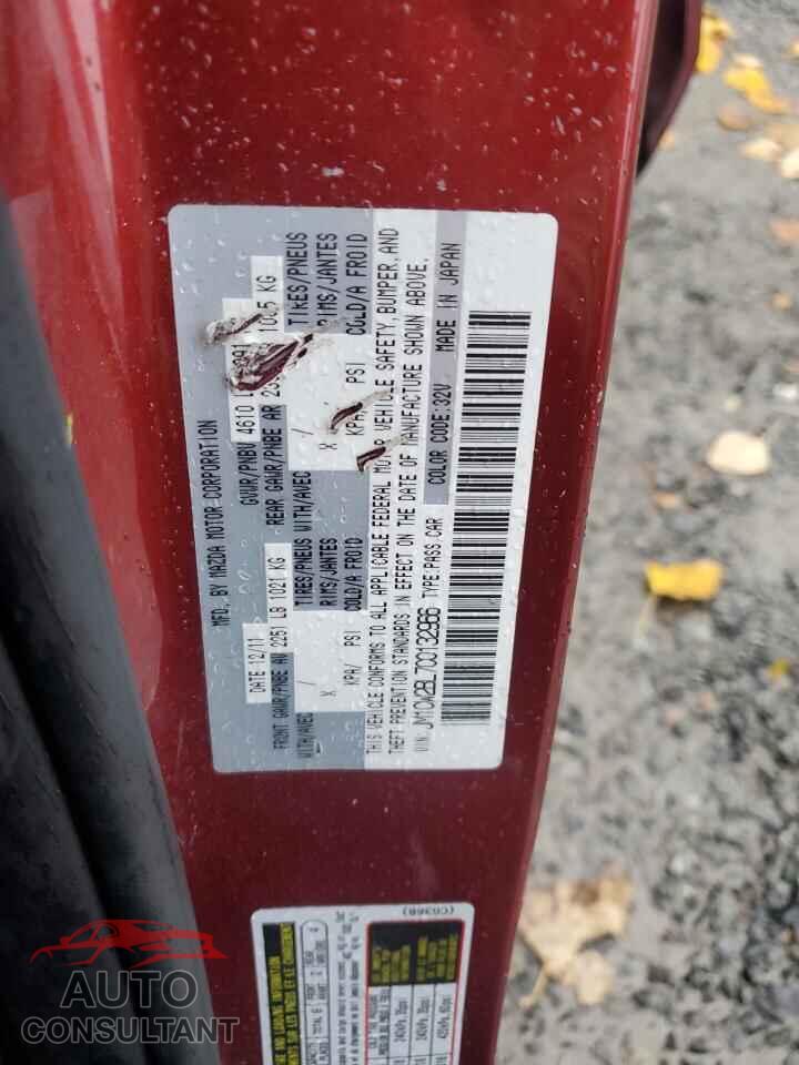 MAZDA 5 2012 - JM1CW2BL7C0132966