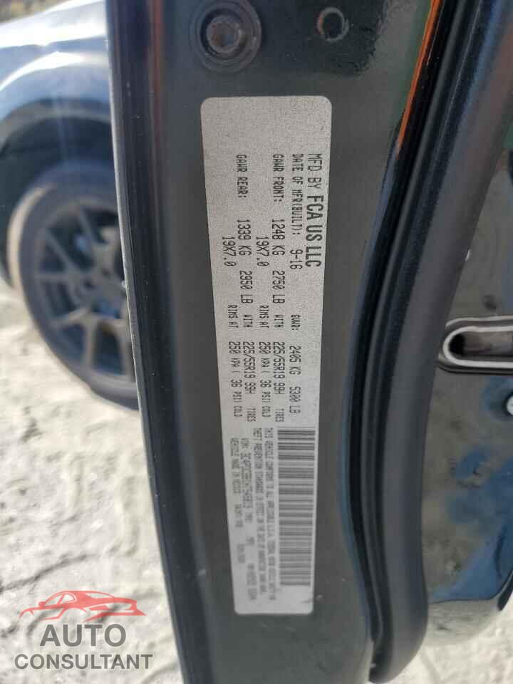DODGE JOURNEY 2017 - 3C4PDCBB1HT545819