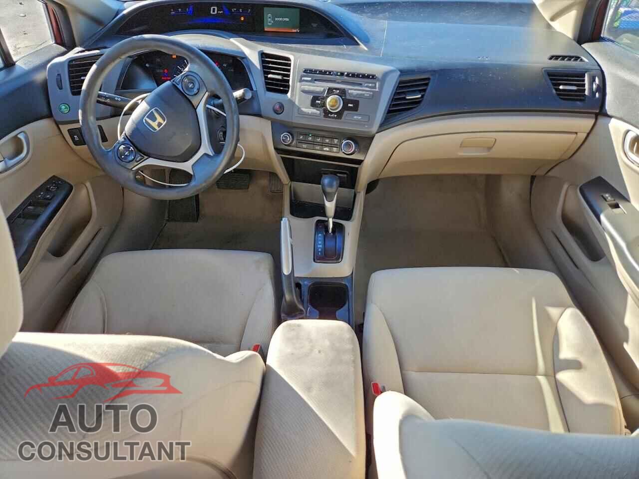 HONDA CIVIC 2012 - 19XFB2F57CE070951