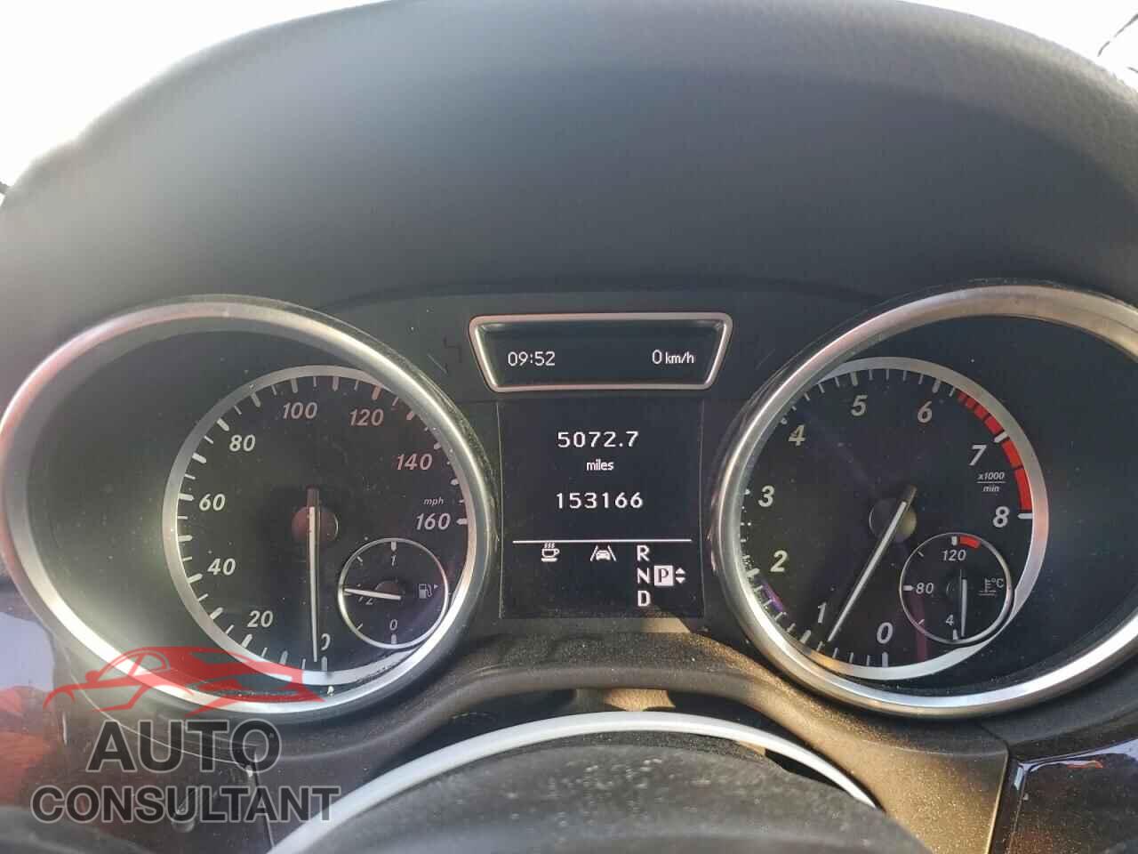 MERCEDES-BENZ M-CLASS 2012 - 4JGDA5HB3CA053657