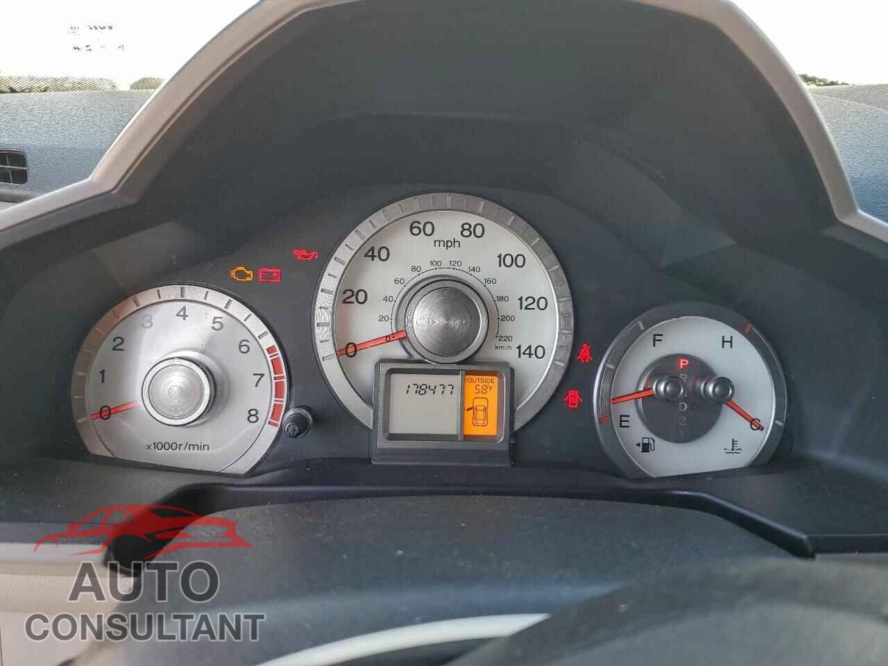 HONDA PILOT 2009 - 5FNYF38439B026231