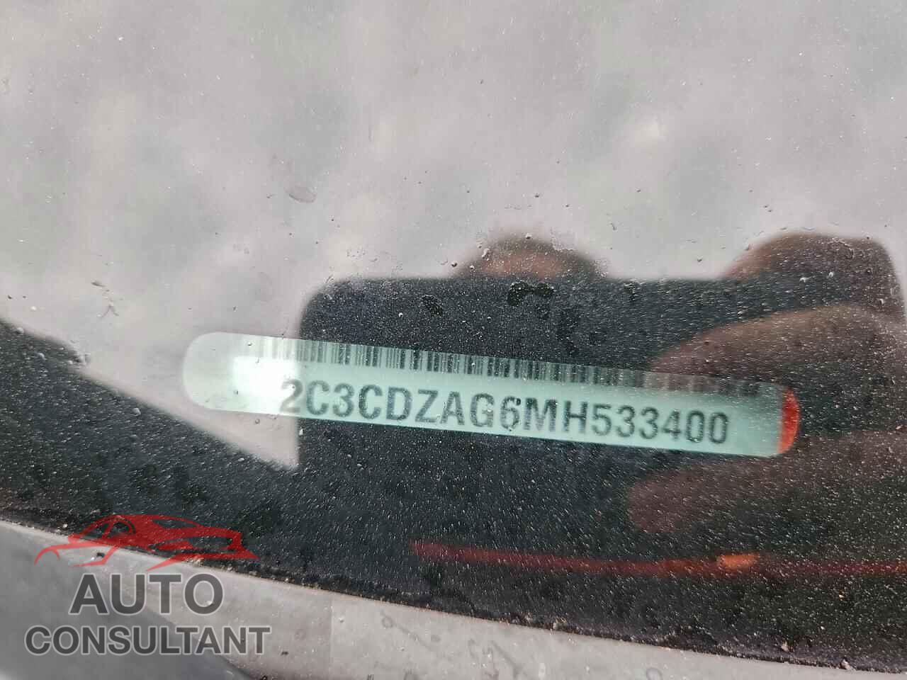 DODGE CHALLENGER 2021 - 2C3CDZAG6MH533400